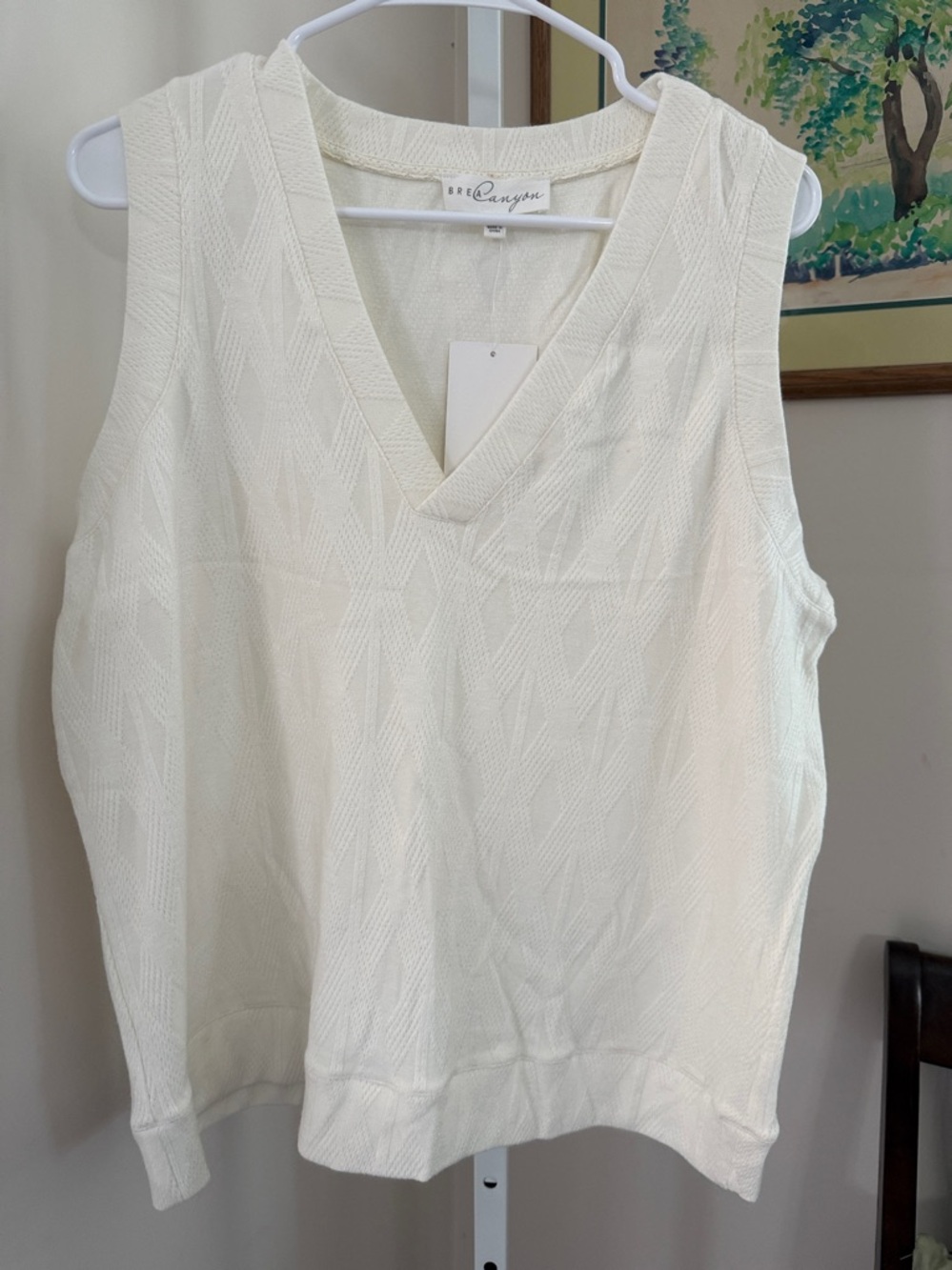 Brea Canyon Sleeveless Top. NWT. Size XL.